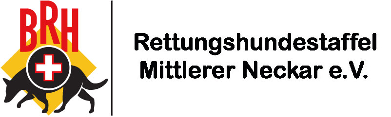 BRH Rettungshundestaffel Mittlerer Neckar e. V. Logo